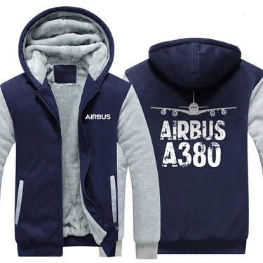 AIRBUS A380 DESIGNED ZIPPER SWEATERS THE AV8R